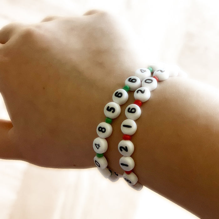 Seed Beads, 3mm, opak röd, 30g