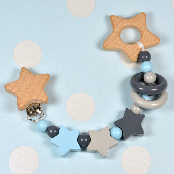 Träpärlor, 10mm, mörkgrå, 50st