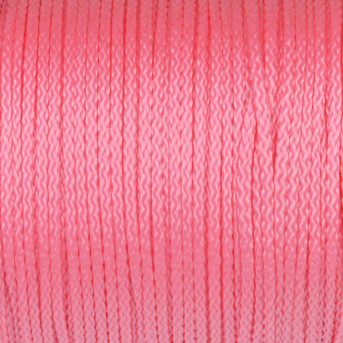Polyestersnöre, rosa, 1,5mm