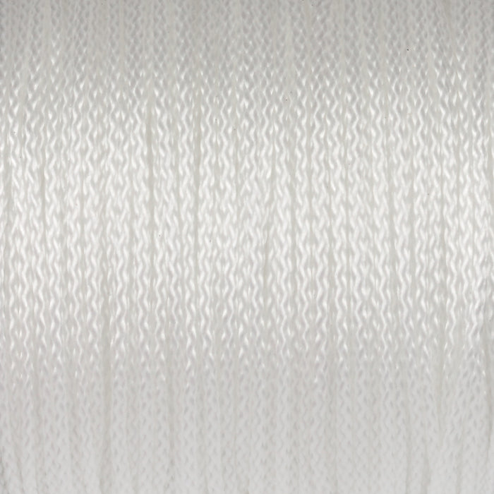 Polyestersnöre, vit, 1,5mm