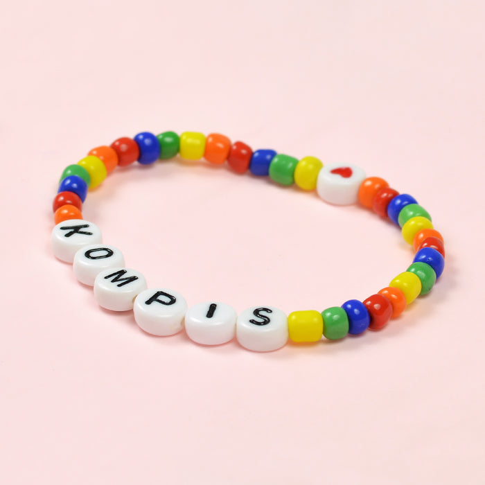 Seed Beads, 4mm, opak gul