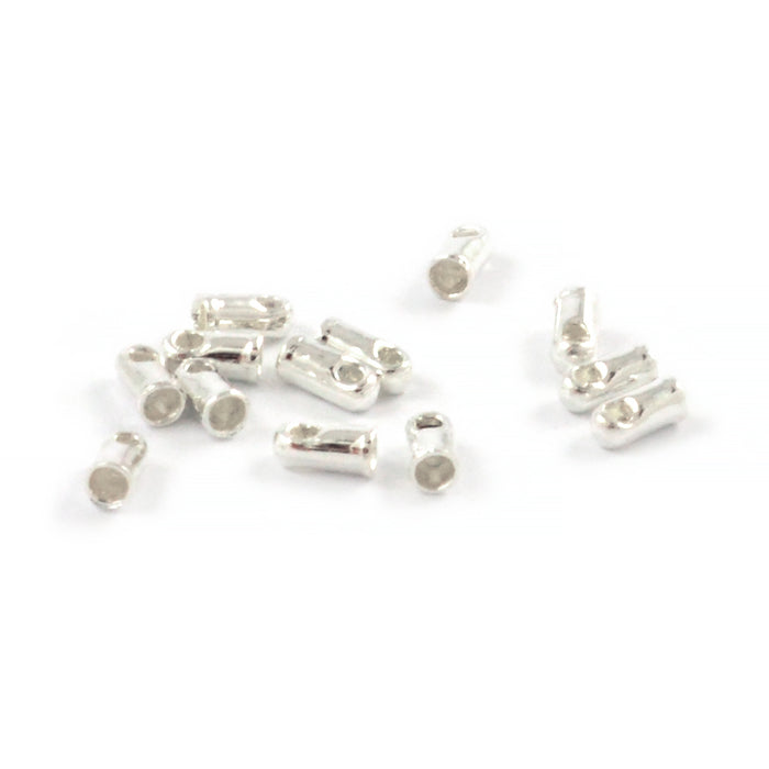 Bandavslut, silver, 1,5mm, 50st