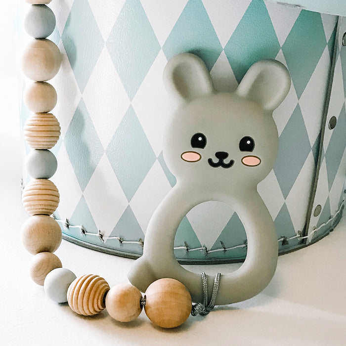 Silikon bitring, bunny