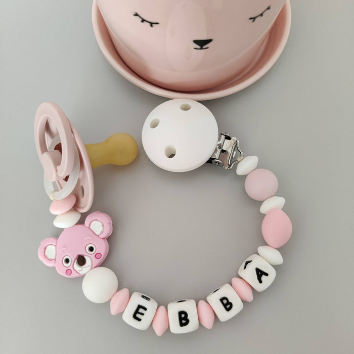 Silikonclips, vit