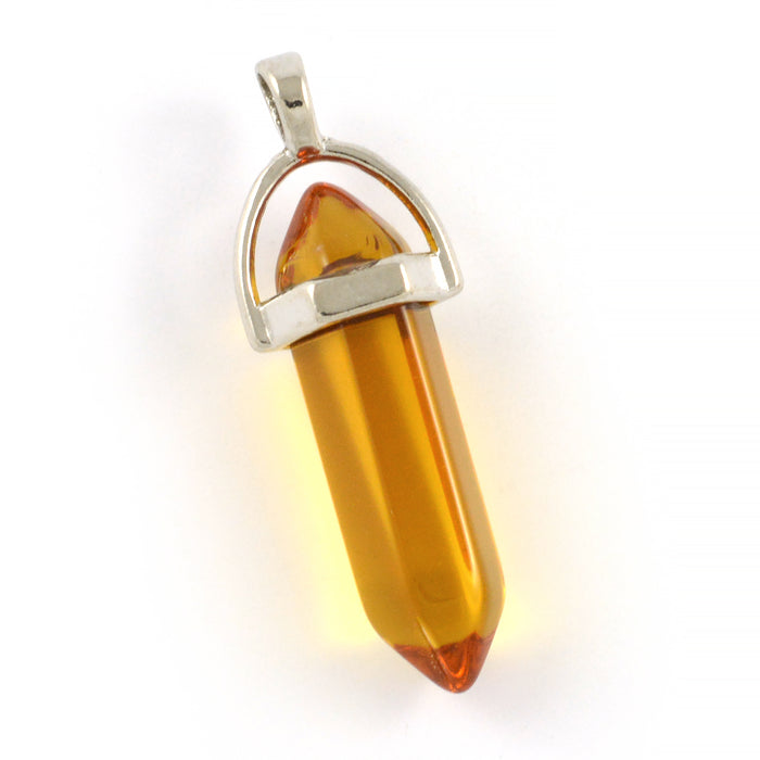 Berlock, bullet av citrin, 32mm, 1st