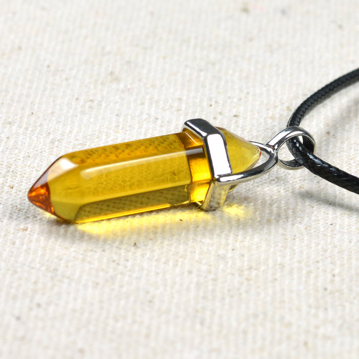 Berlock, bullet av citrin, 32mm, 1st