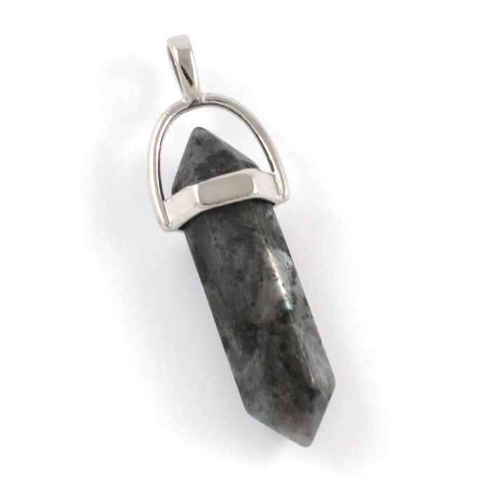 Berlock, bullet av larvikit, 32mm, 1st