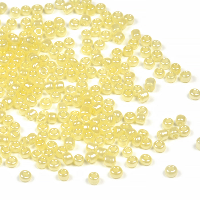 Seed Beads, 2mm, ceylon champagne, 30g