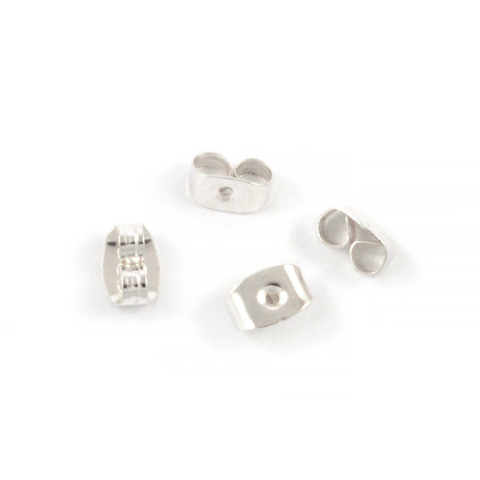 Bakstycken till öronstift, silver, 30st