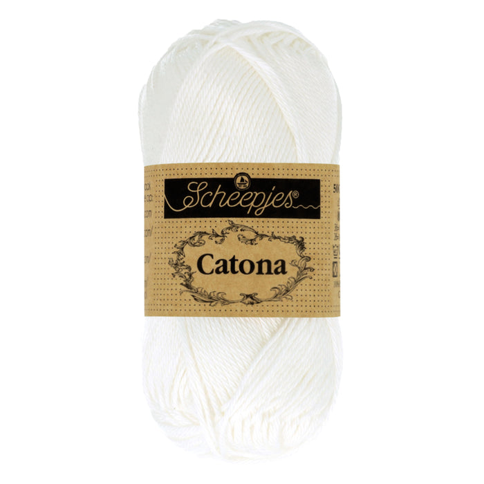 Scheepjes Catona 50g – 106 Snow White