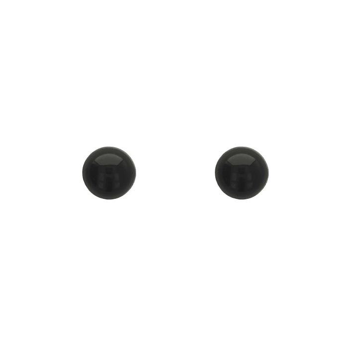 Säkerhetsögon, svart, 6mm, 3 par