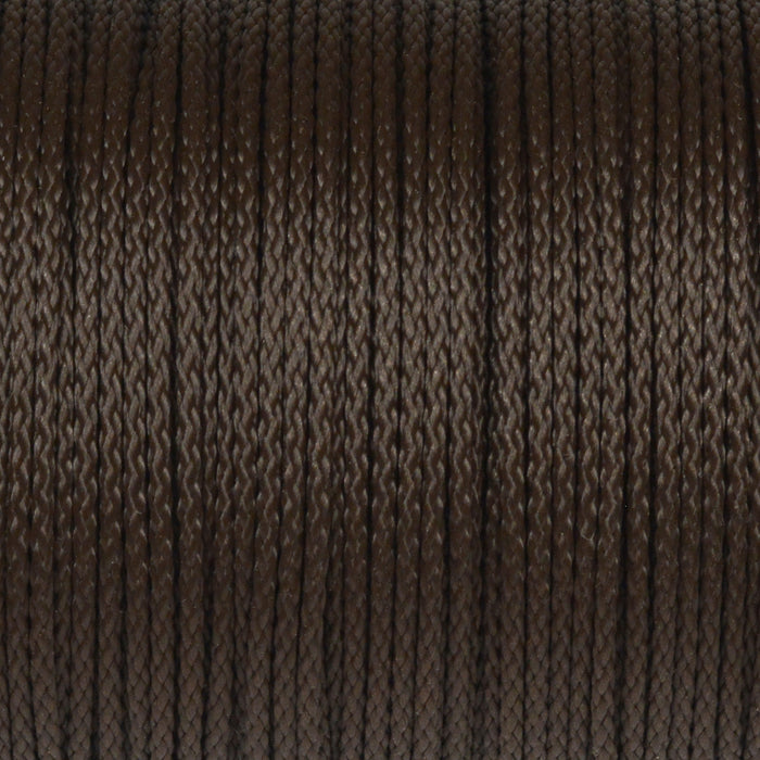 Polyestersnöre, chokladbrun, 1,5mm
