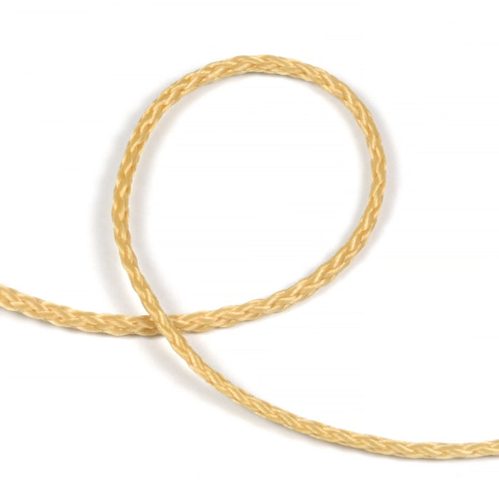 Polyestersnöre, beige, 1,5mm