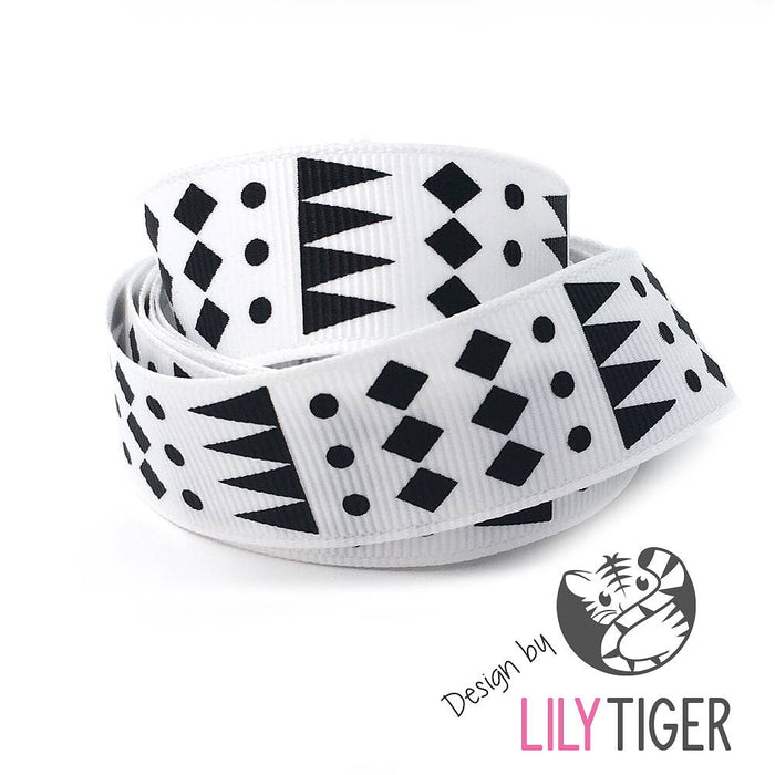 Ripsband "graphic", 22mm