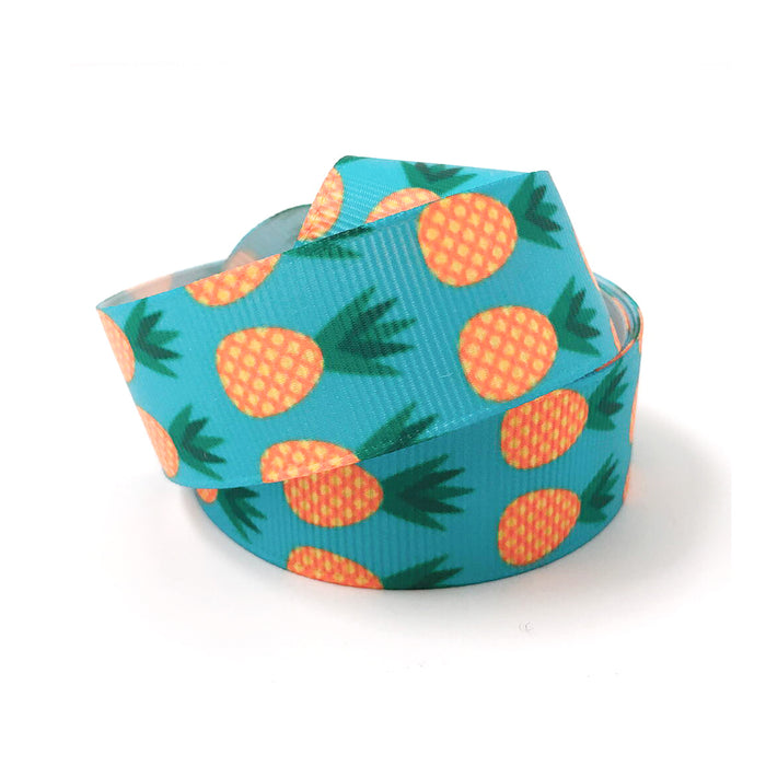 Ripsband Ananas, 22mm