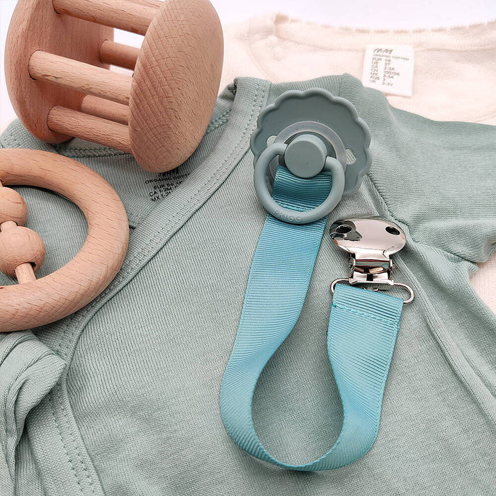 Ripsband Dusty Blue, 22mm