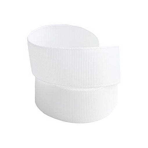 Ripsband Vit, 22mm
