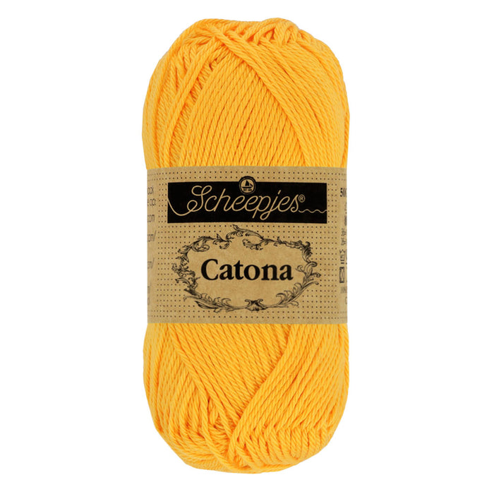 Scheepjes Catona 50g – 208 Yellow Gold