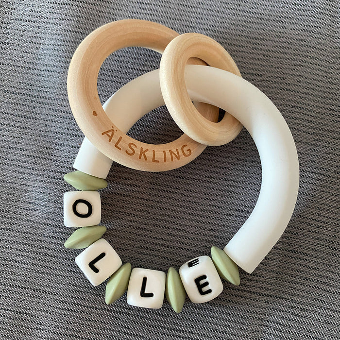 Graverad träring "ÄLSKLING", 5,5cm