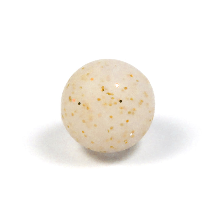Silikonpärlor glitter, 15mm, 2-pack