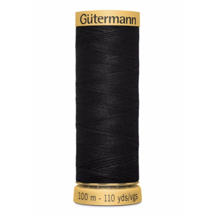 Gütermann sytråd, 100m - 5201 Svart