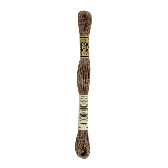 Broderigarn DMC Mouliné – 0008 Brun
