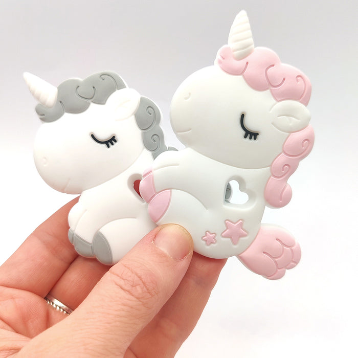 Silikon bitring, baby unicorn