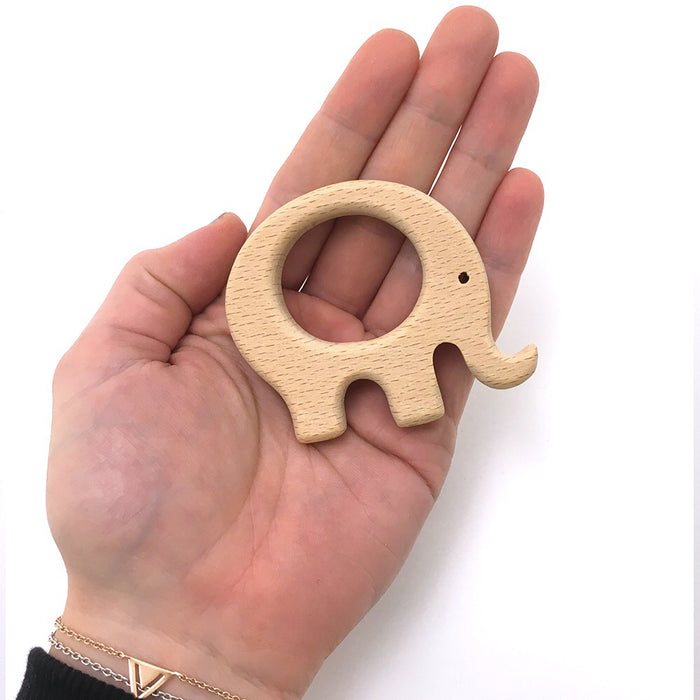 Naturlig träfigur, elefant