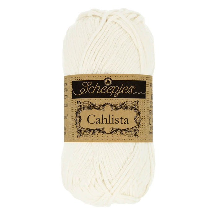 Scheepjes Cahlista 50g – 105 Bridal White