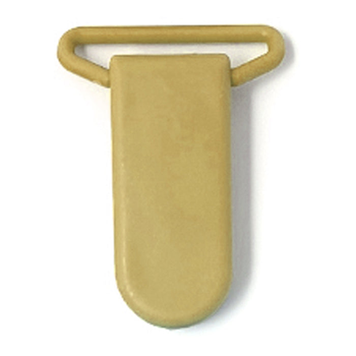 Clips i plast, khaki, 25mm