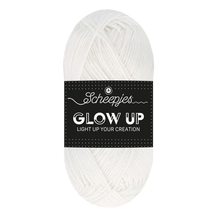 Scheepjes Glow Up 50g – Luminescent White 1001