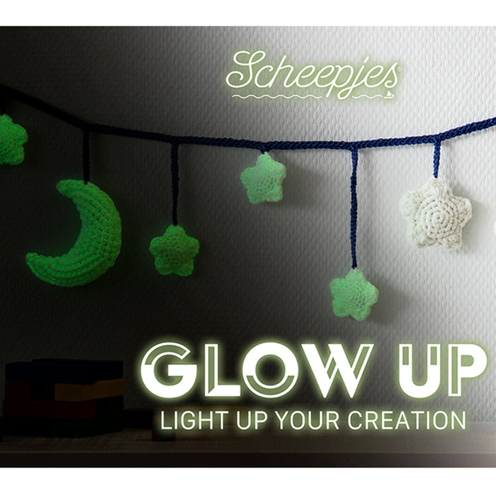 Scheepjes Glow Up 50g – Luminescent White 1001
