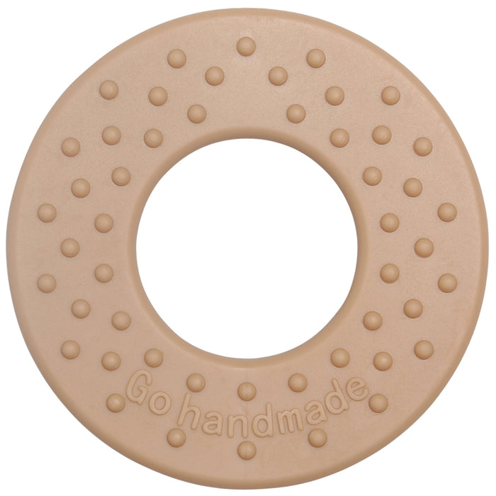 Go Handmade – Mjuk TPE bitring, rund, 75mm