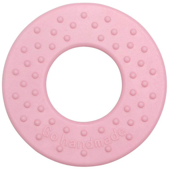 Go Handmade – Mjuk TPE bitring, rund, 75mm
