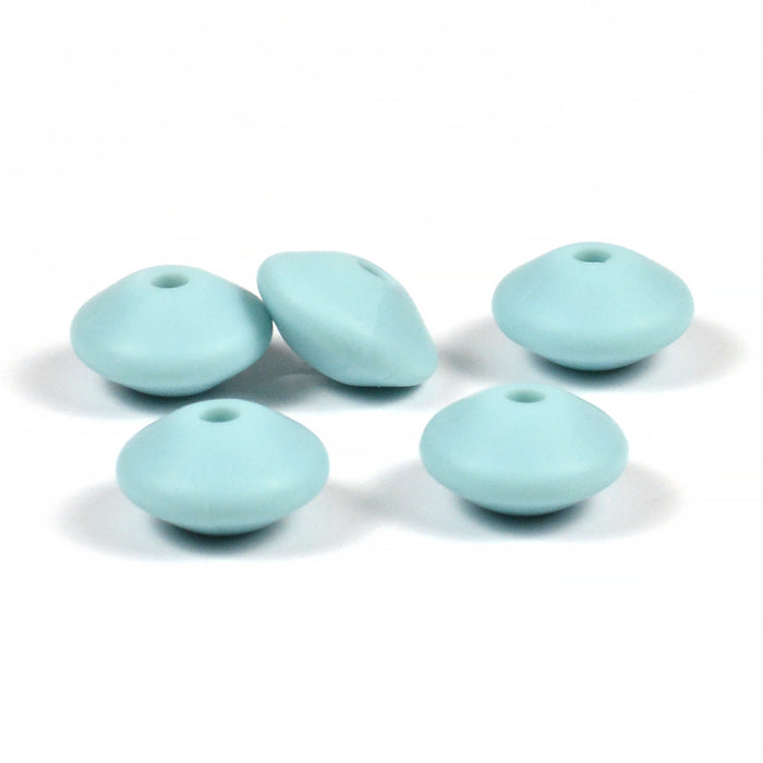 Silikonlinser, soft blue, 5st