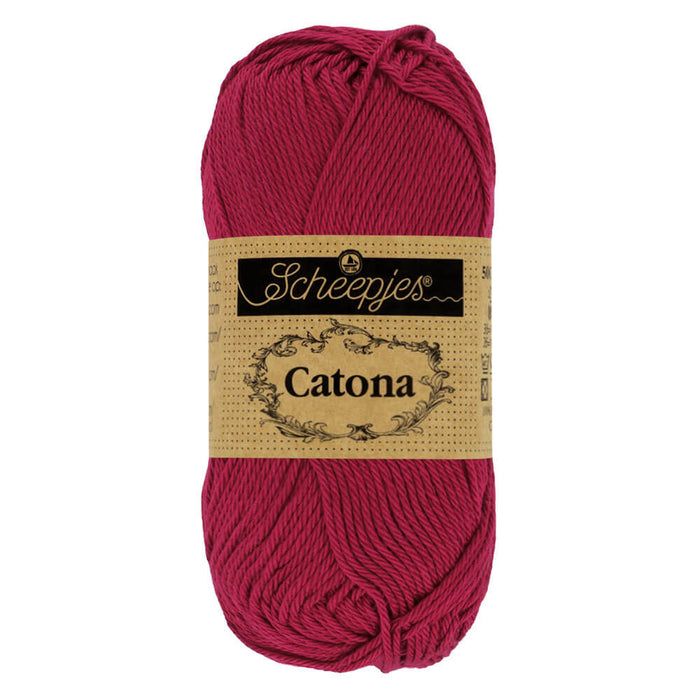 Scheepjes Catona 50g – 517 Ruby