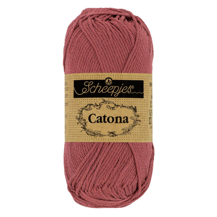 Scheepjes Catona 50g – 396 Rose Wine