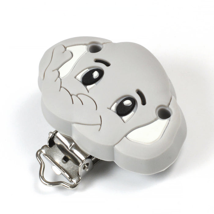 Silikonclips, elefant