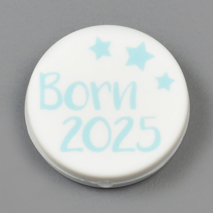 Motivpärla i silikon, Born 2025