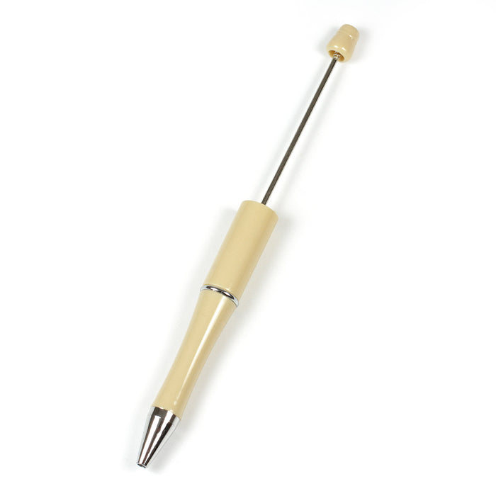 Pärlbar penna, beige