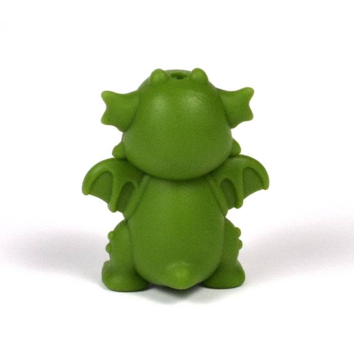Motivpärla i silikon, 3D drake