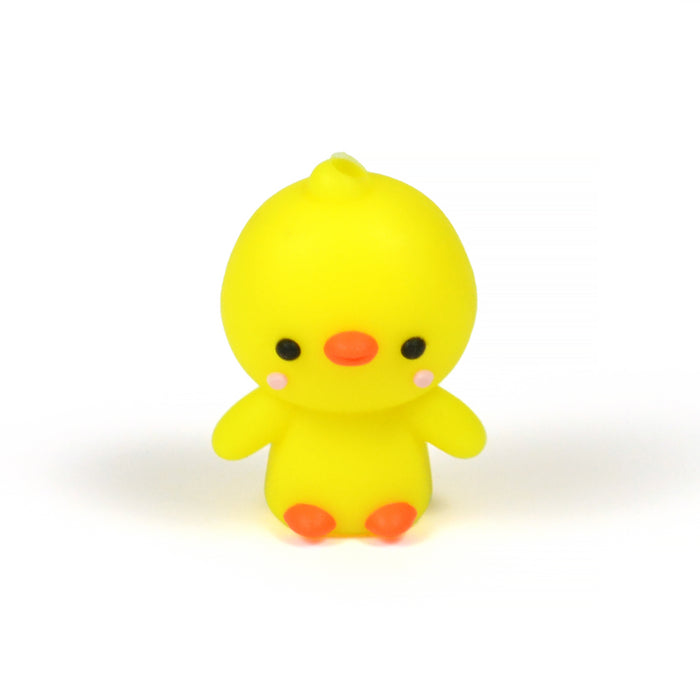 Motivpärla i silikon, 3D little chicken