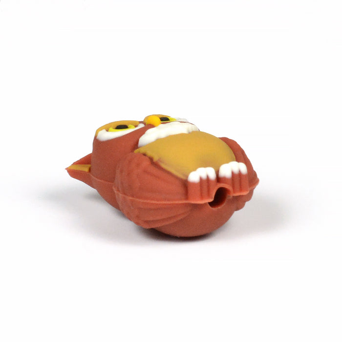 Motivpärla i silikon, 3D uggla