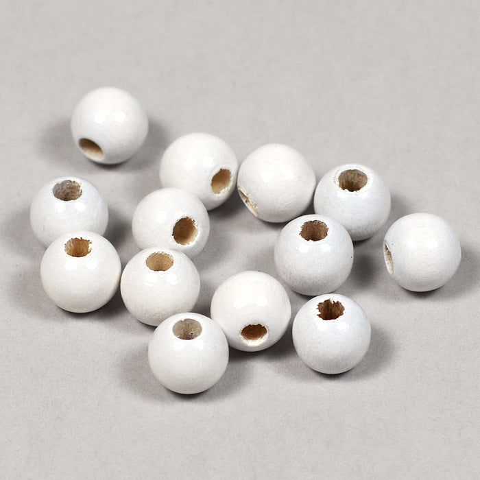 Träpärlor, 8mm, 300-pack