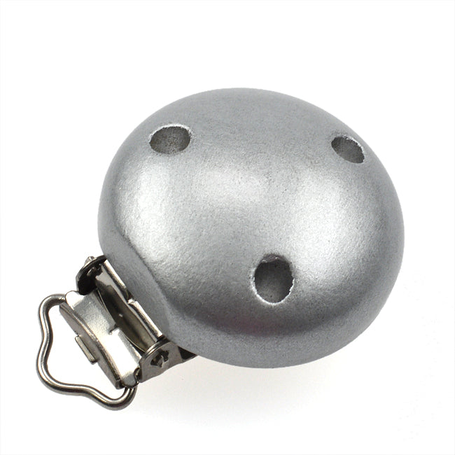 Premium-Träclips *classic*, silver