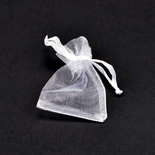 Organzapåse, vit, 5x7cm, 10st