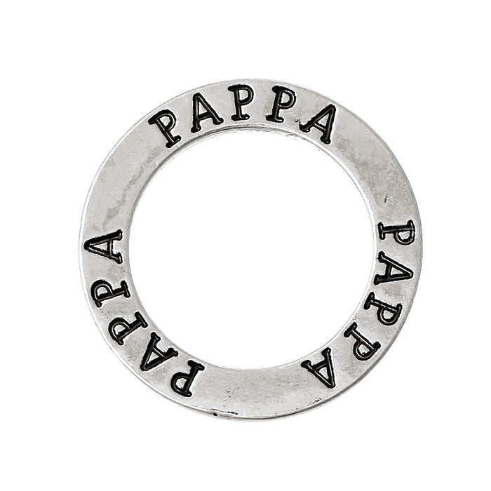 Budskapsring, "pappa"