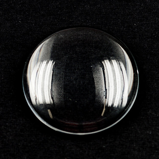 Glascabochon, 25mm, 5st