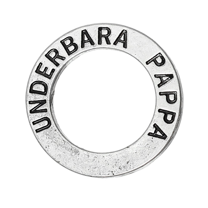 Budskapsring, "underbara pappa"