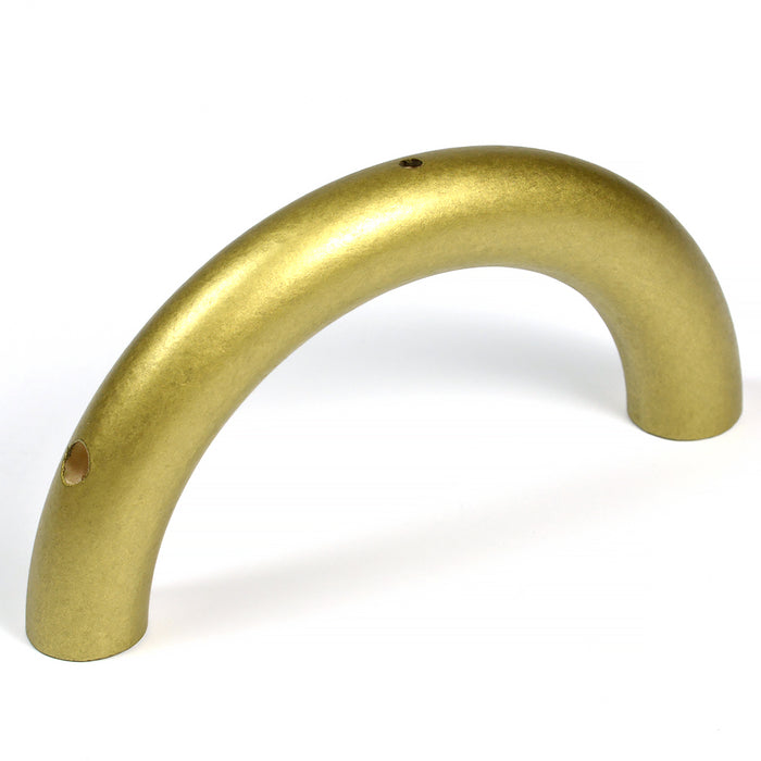 Halvring i trä, guld